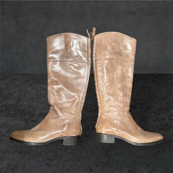 Saks Fifth Avenue 10022 Shoe Tan Leather Riding Boots
Size 36.5 - Picture 4 of 9